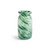 Splash Vase Roll Neck Small, green swirl fra<HAY Hot