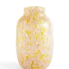Splash Vase, Round light pink and yellow fra<HAY Sale