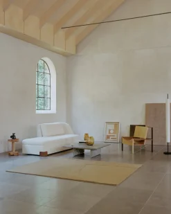 Split Plains Tæppe, Beige fra<Linie Design Best