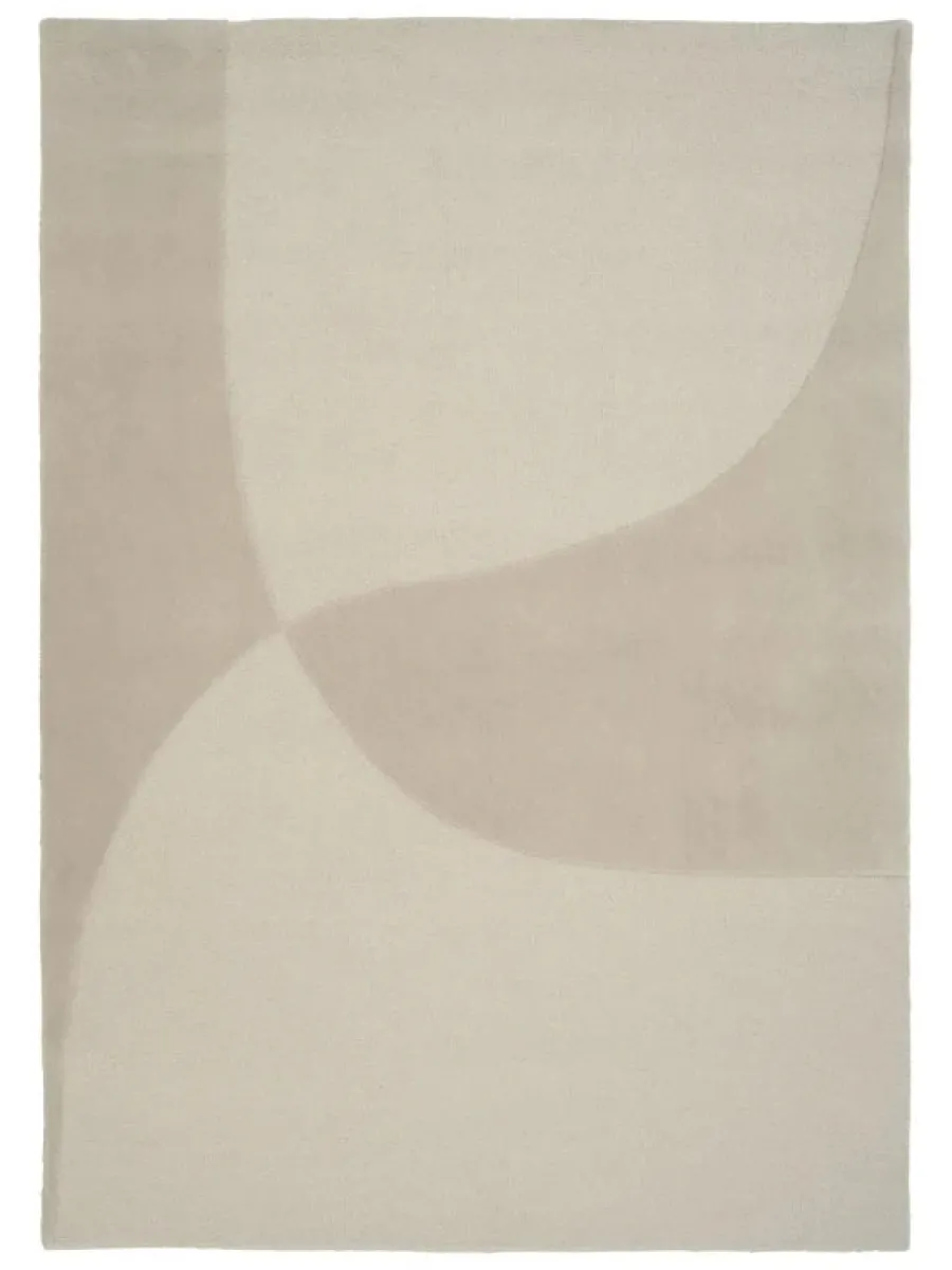 Split Plains Tæppe, Beige fra<Linie Design Best