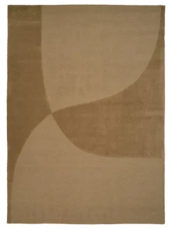 Split Plains Tæppe, Mustard fra<Linie Design Online