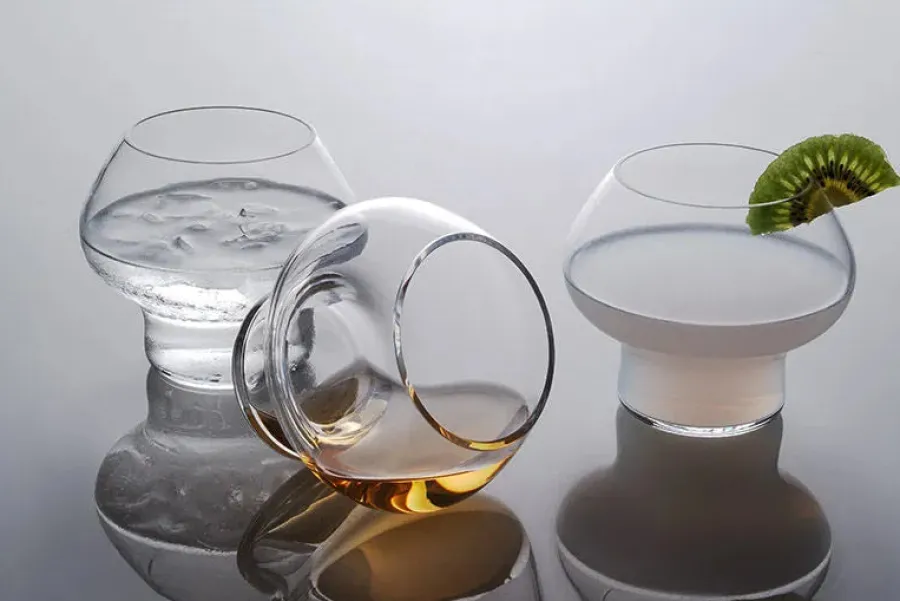 Spring Glas, 2 stk. af Jørn Utzon<Architectmade Outlet