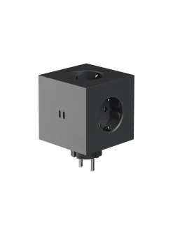 Square 2 Stikdåse med USB, beige fra<Avolt Hot