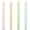 Square Candle 4 Stk., pastel fra<HAY Outlet