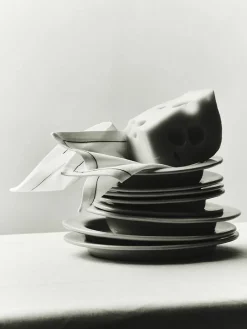 S.R. Large Shallow Bowl fra<Louise Roe Hot