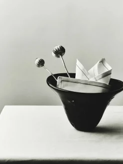 S.R. Vintage Bowl Deco Black fra<Louise Roe Discount