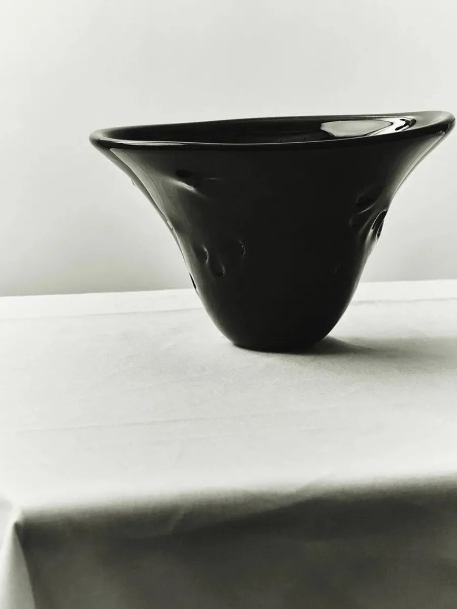 S.R. Vintage Bowl Deco Black fra<Louise Roe Discount