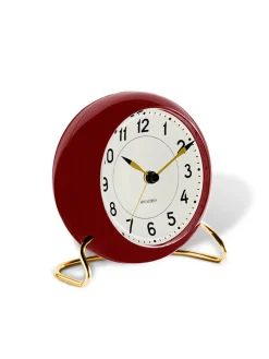 Station Bordur, grøn af Arne Jacobsen<Arne Jacobsen Clocks Online