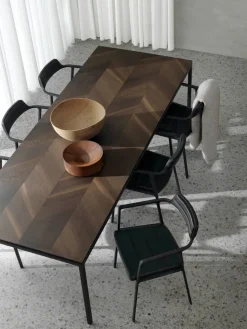 Stol med læder fra<Vipp Clearance