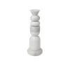 Stone Stacking Candleholder White fra<Tom Dixon Hot