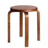 Stool E60, walnut stained fra<Artek Outlet