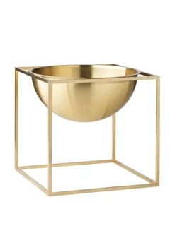 Stor Kubus Skål, guldbelagt fra<Audo Copenhagen Online