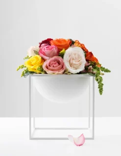 Stor Kubus Skål, hvid fra<Audo Copenhagen Clearance