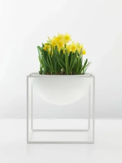 Stor Kubus Skål, hvid fra<Audo Copenhagen Clearance