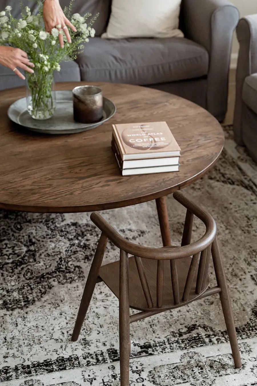 Storm Børnestol, røget eg fra<Oaklings Clearance