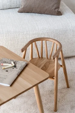 Storm Børnestol, sortlakeret eg fra<Oaklings Outlet