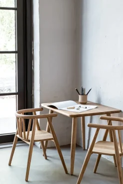 Storm Børnestol, sortlakeret eg fra<Oaklings Outlet