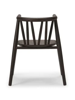 Storm Børnestol, sortlakeret eg fra<Oaklings Outlet