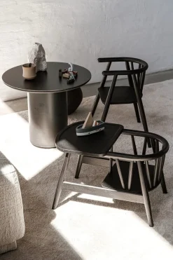 Storm Børnestol, sortlakeret eg fra<Oaklings Outlet