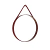 Strap Mirror No 2 Ø50 Red - Spejl fra<HAY Discount