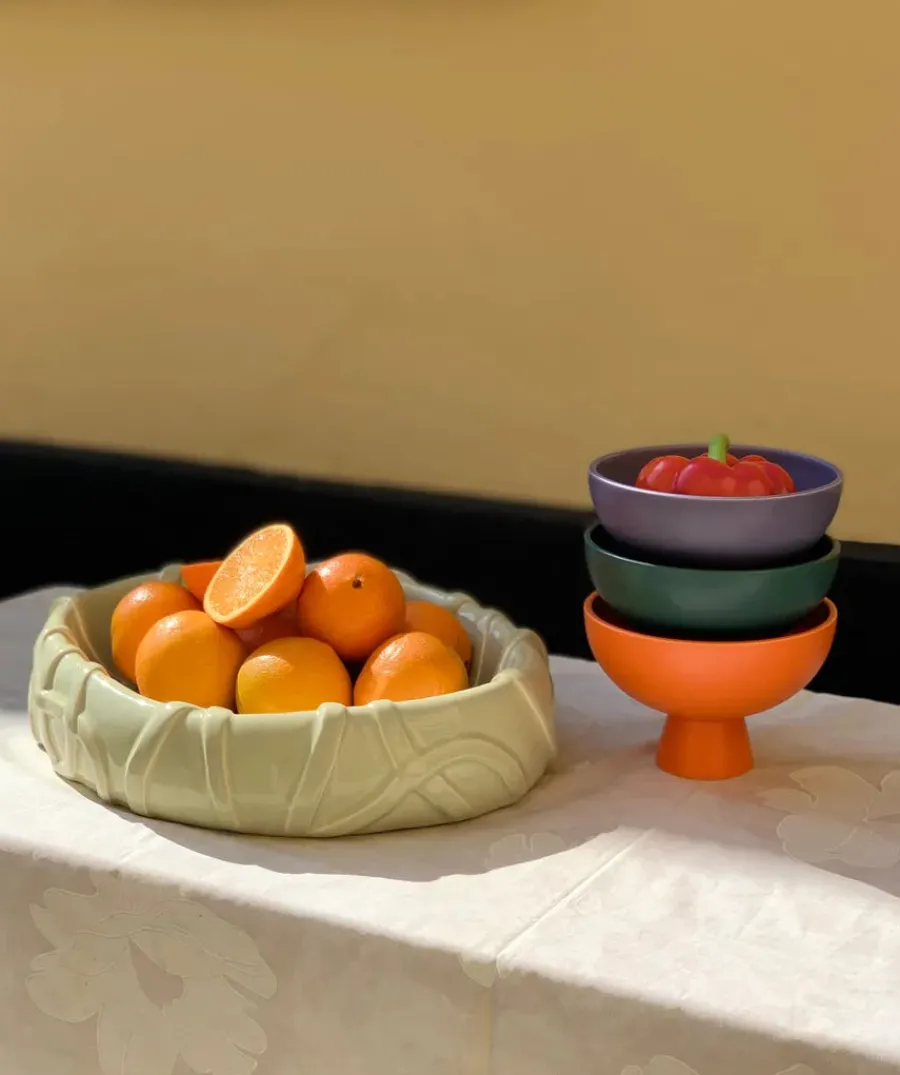 Strøm Skål, vibrant orange fra<raawii Discount