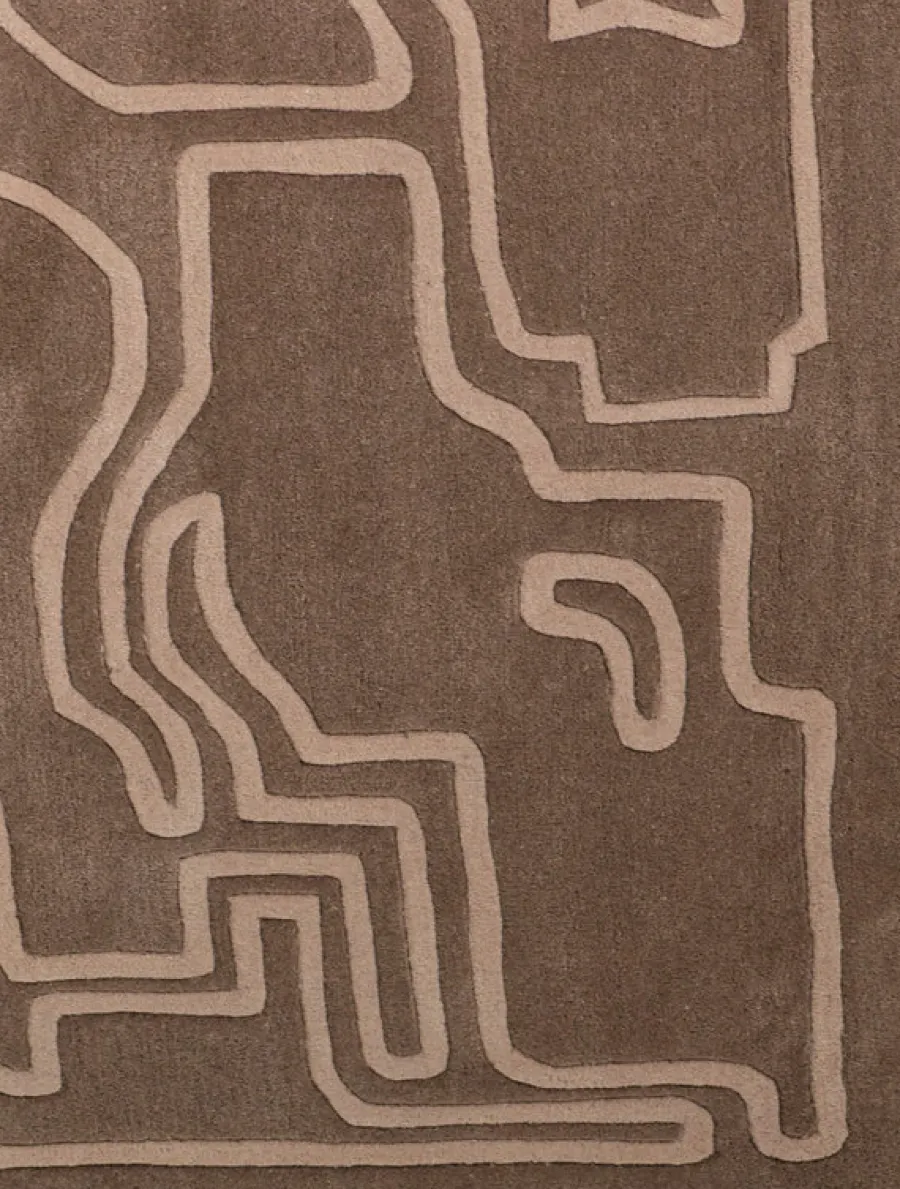 Structures 2.0 Tæppe, Pale Rose fra<Massimo