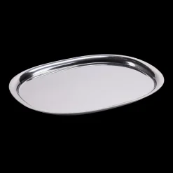 Superelliptisk bakke i rustfrit stål fra<Piet Hein New