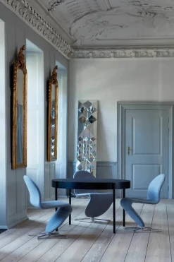 System 1-2-3 spisestol af Verner Panton<Verpan New