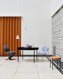 System 1-2-3 spisestol af Verner Panton<Verpan New