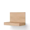 Tana Wall Mounted Desk, oak fra<New Works Clearance