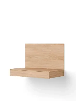 Tana Wall Mounted Desk, oak fra<New Works Clearance