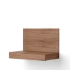 Tana Wall Mounted Desk, walnut fra<New Works Clearance