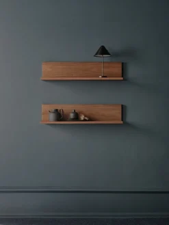 Tana Wall Shelf, walnut fra<New Works Clearance