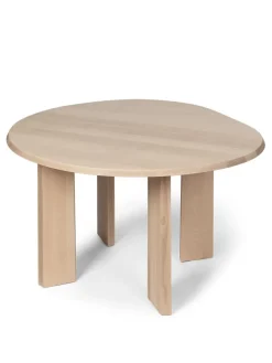Tarn Dining Table 115, white oiled fra<Ferm Living Outlet