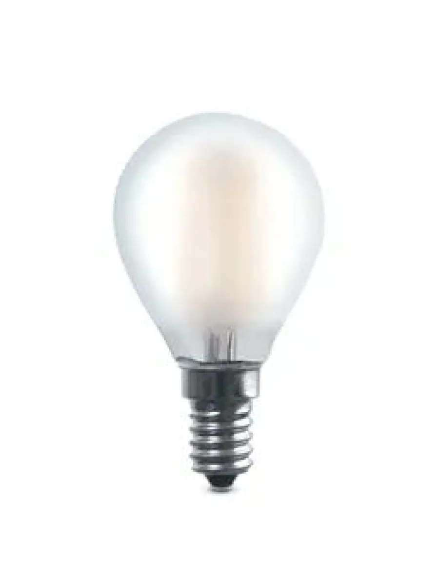 Tecno Vintage Frosted E14 4W pære fra lamp<Dura Online