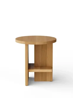 Tee side table, round fra<Nine