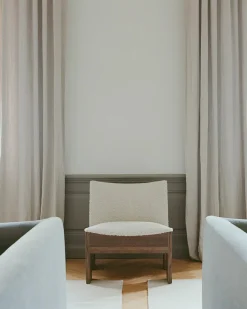 Tenon Lounge Chair, fumed oak fra<New Works Outlet