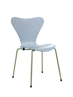 70th Anniversary Edition 3107 Spisebordsstol, 7:14 AM Green af Arne Jacobsen<Fritz Hansen