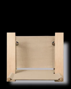 The Canvas Chair, lys olieret eg natur canvas af Børge Mogensen<Fredericia Furniture Hot