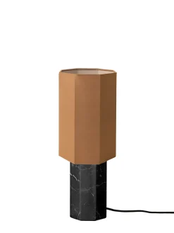 The Eight Over Eight Lamp Small, beige travertine fra<Louise Roe Hot