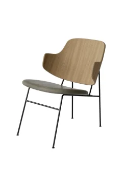 The Penguin Lounge Chair, Læder fra<Audo Copenhagen Outlet