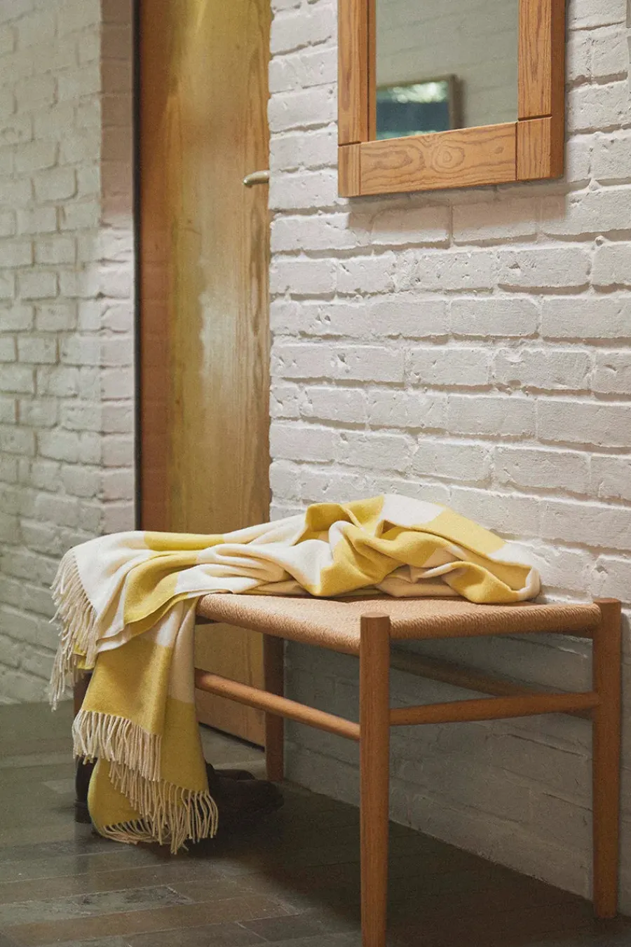 The Sweater Plaid, brown fra<Silkeborg Uldspinderi Outlet