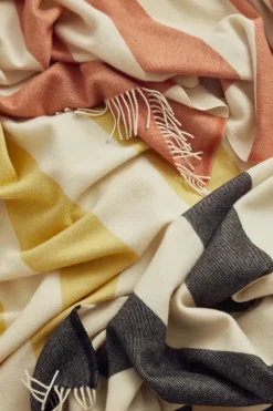 The Sweater Plaid, golden yellow fra<Silkeborg Uldspinderi Sale