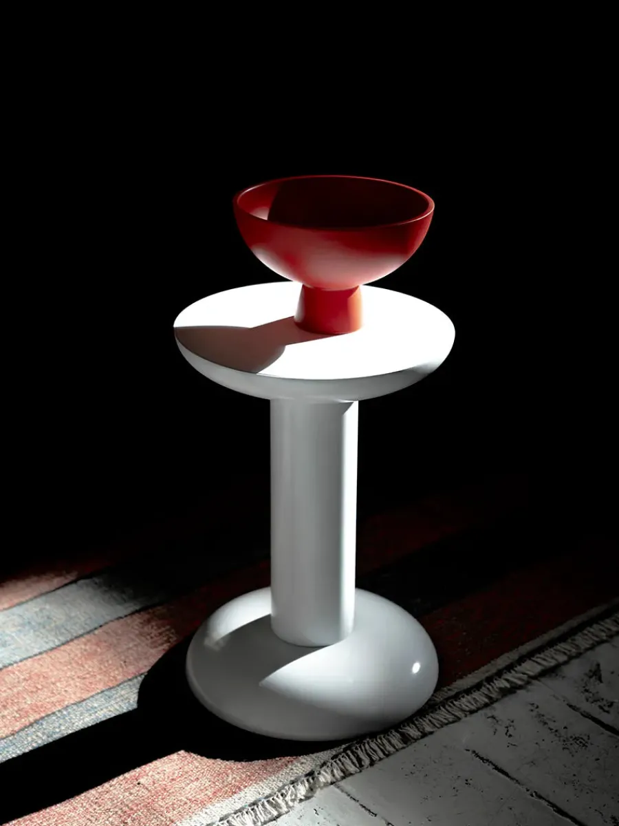 Thing Sidebord/Skammel, yellow fra<raawii Online