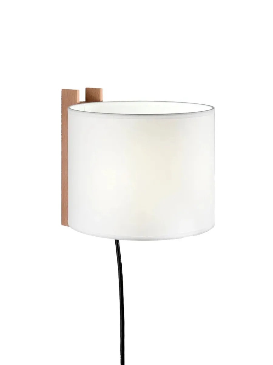 TMM Corto Væglampe, valnød fra Santa and Cole<Santa & Cole Outlet