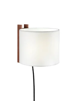 TMM Corto Væglampe, valnød fra Santa and Cole<Santa & Cole Outlet