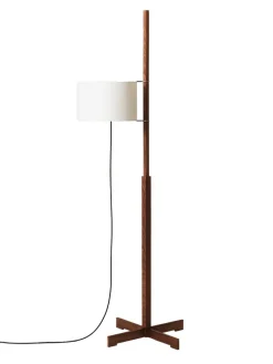 TMM Gulvlampe, valnød fra Santa and Cole<Santa & Cole Hot