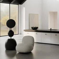 Toe Chair Flat, bouclé fra<101 Copenhagen