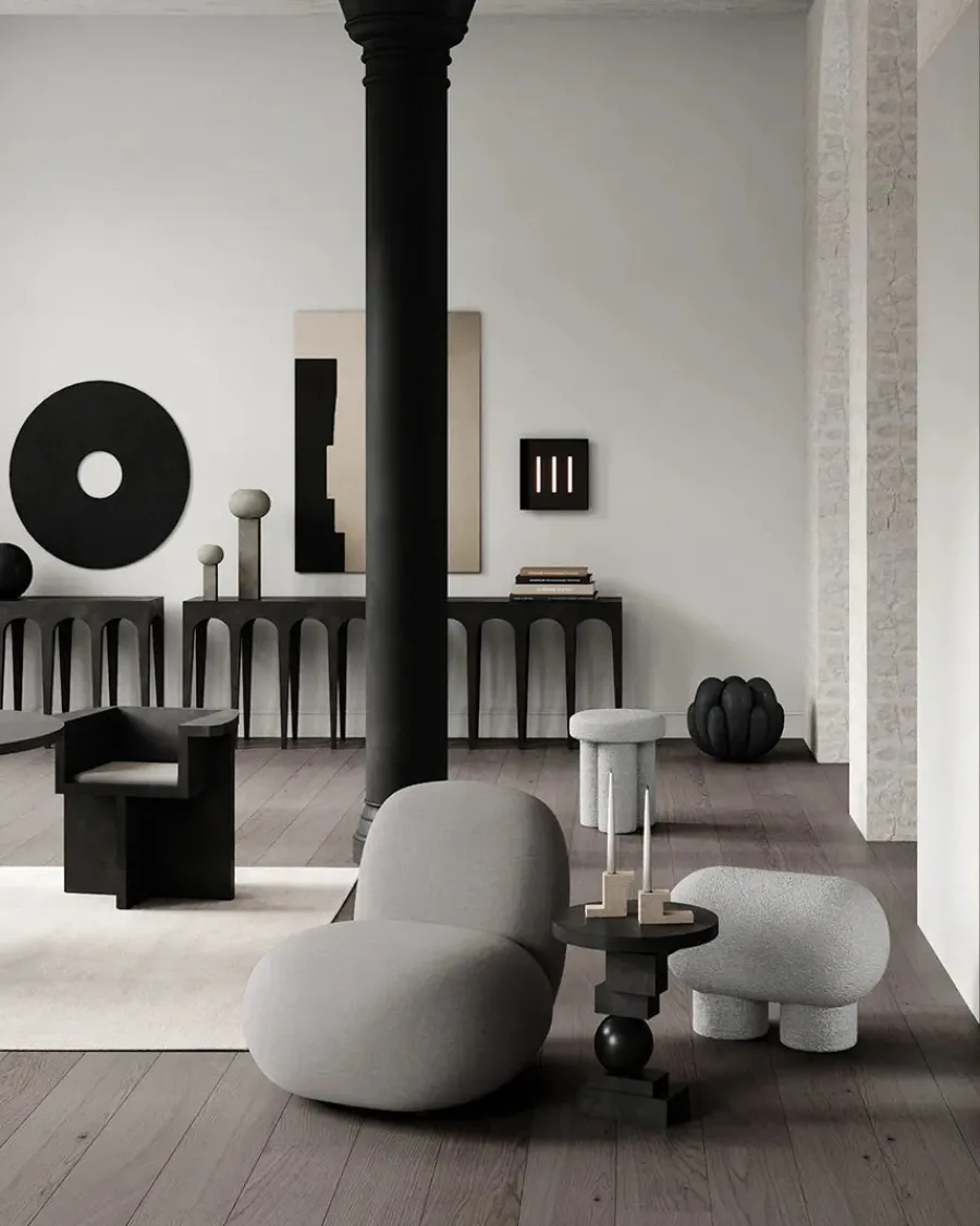 Toe Chair Flat, taupe fra<101 Copenhagen Clearance