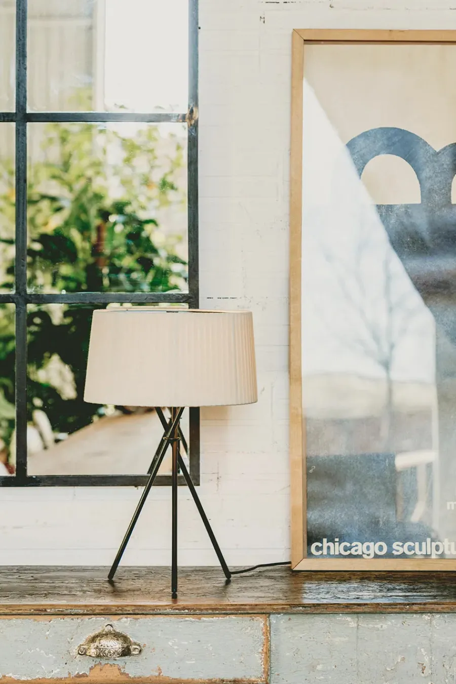 Tripode Bordlampe, sort fra Santa and Cole<Santa & Cole Sale